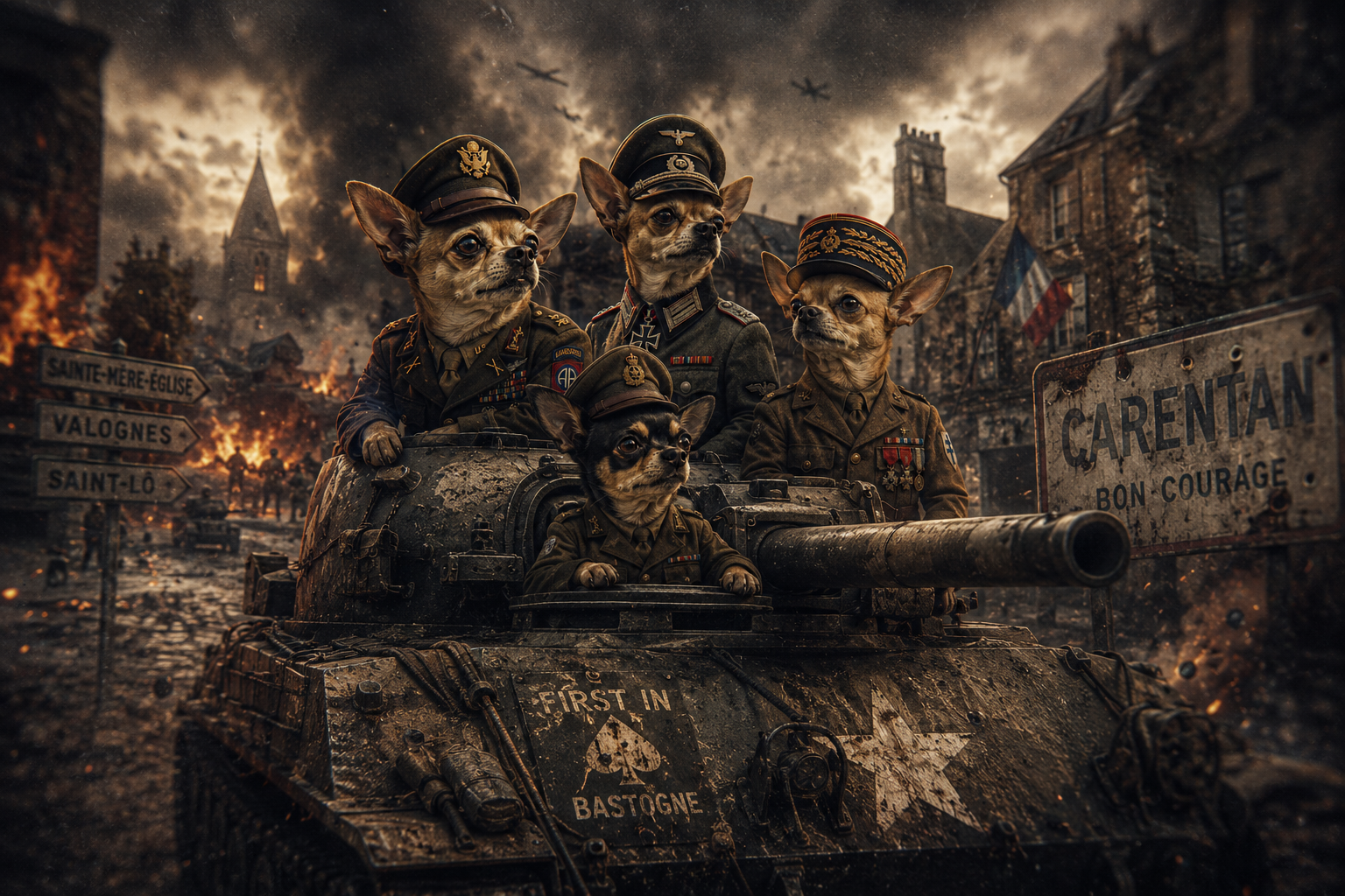 ШДㅣ War Dogs en batalla